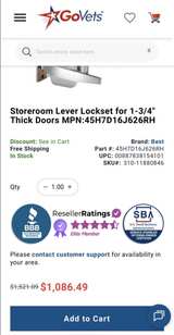 BEST 45H Series Heavy Duty Mortise Lock - Image 2