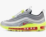 Nike Air Max 97 Silver Volt Red Toggle - Image 5