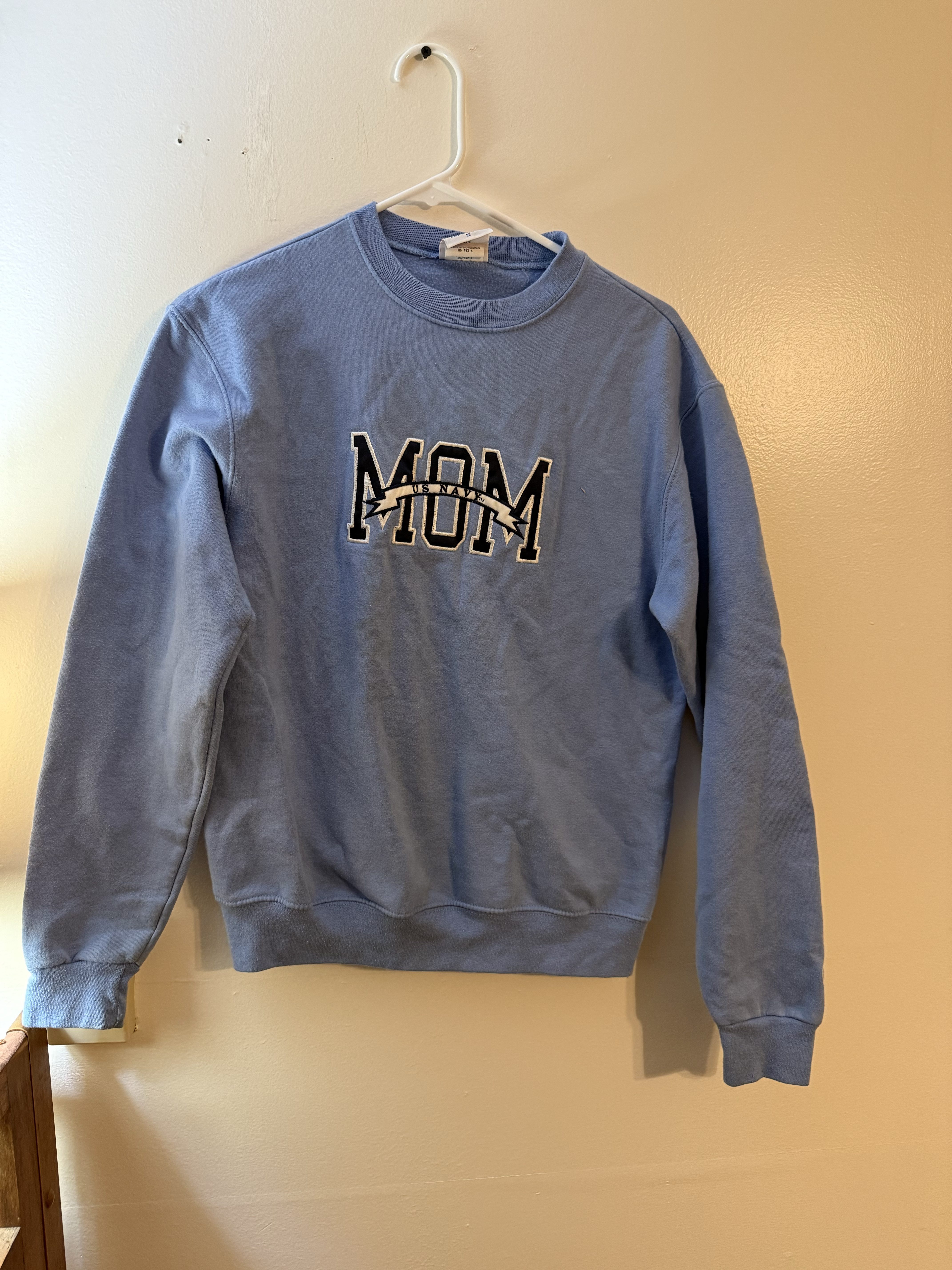 US Navy Mom Crewneck Sweatshirt
