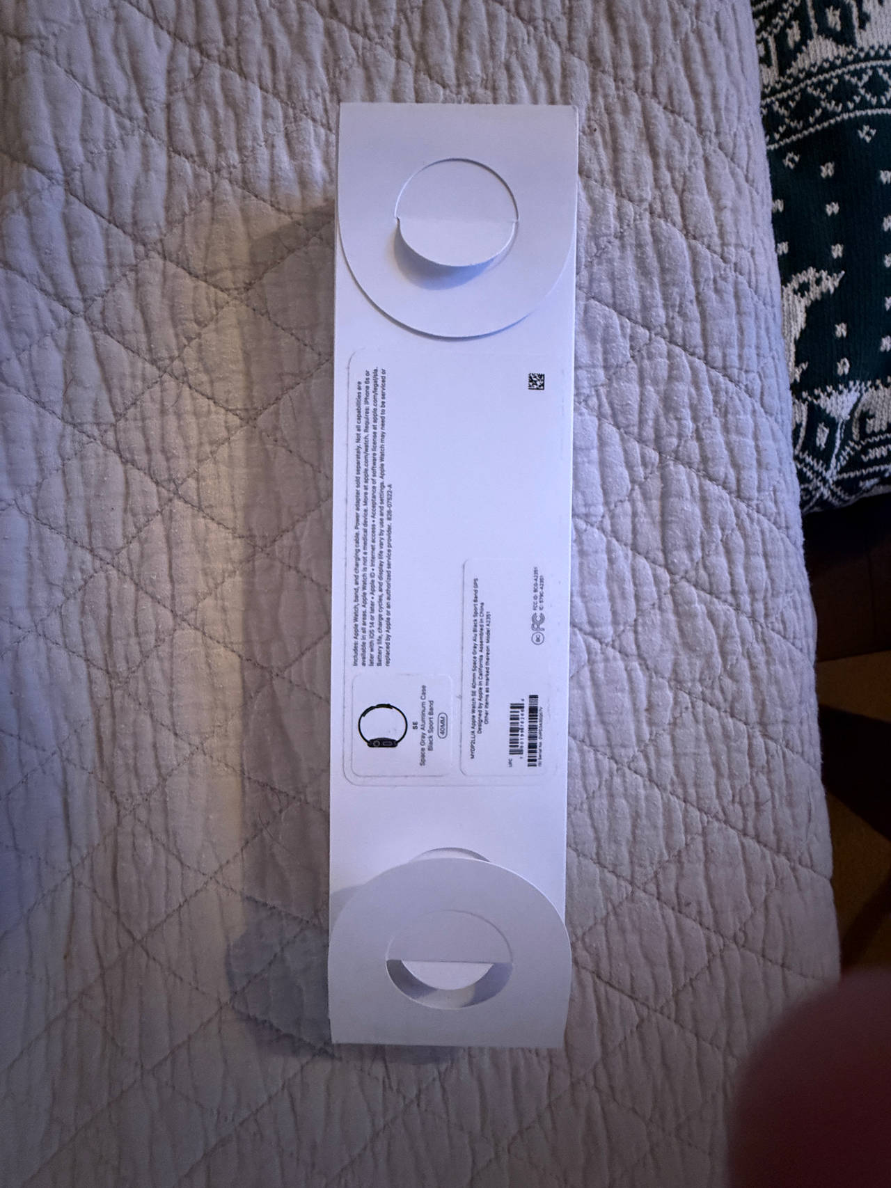 Apple Watch SE (1st Gen) 40mm Space Gray Aluminum Case