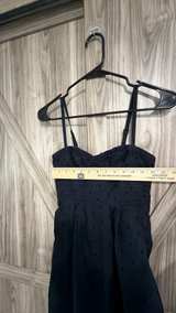 Dark Blue American Eagle Navy Eyelet Dress size 2 cocktail party - Image 4