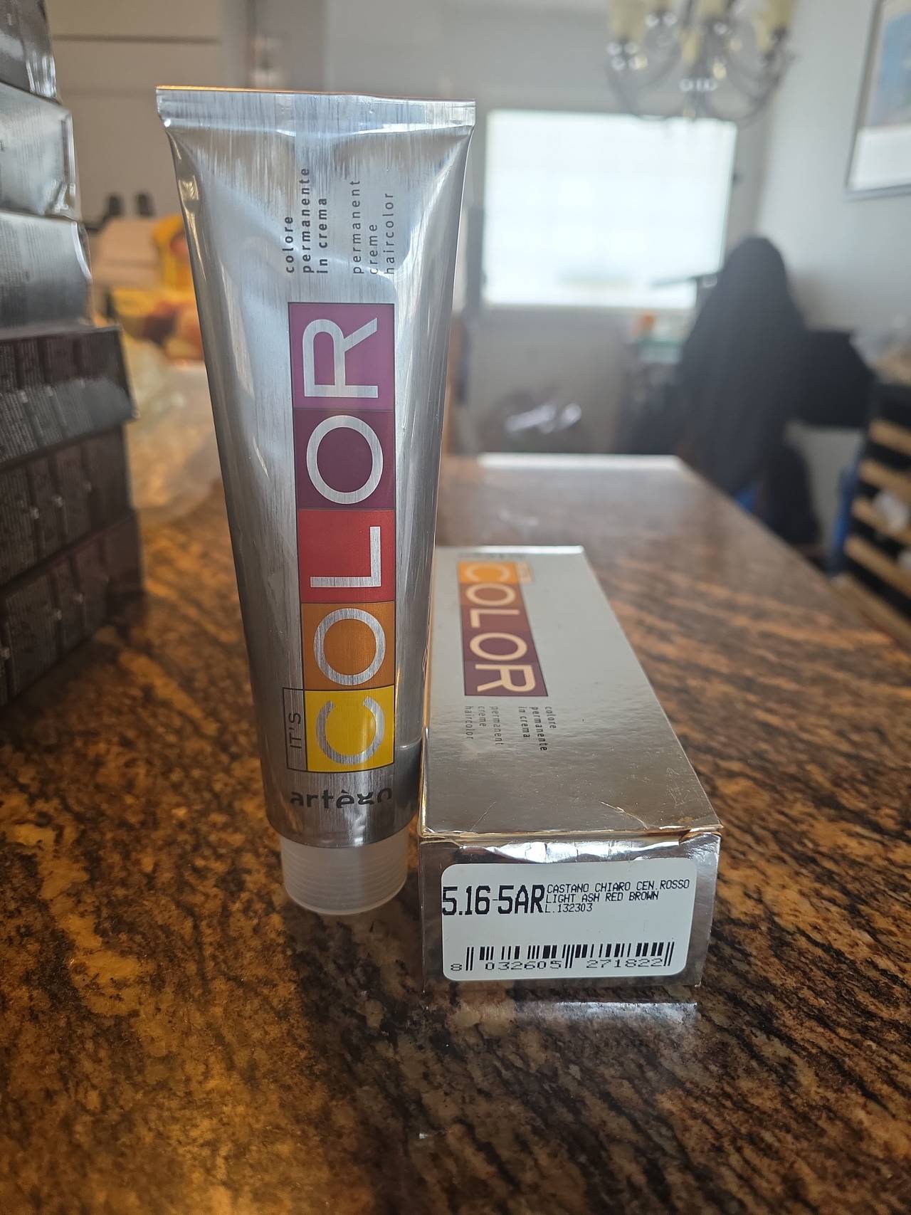 Artego It's Color Permanent Hair Color 5.16 5AR Light Ash Red Brown