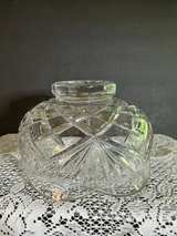 Vintage Noritake Hampton Hall Footed Crystal Bowl 9” Sparkling Crystal - Image 4