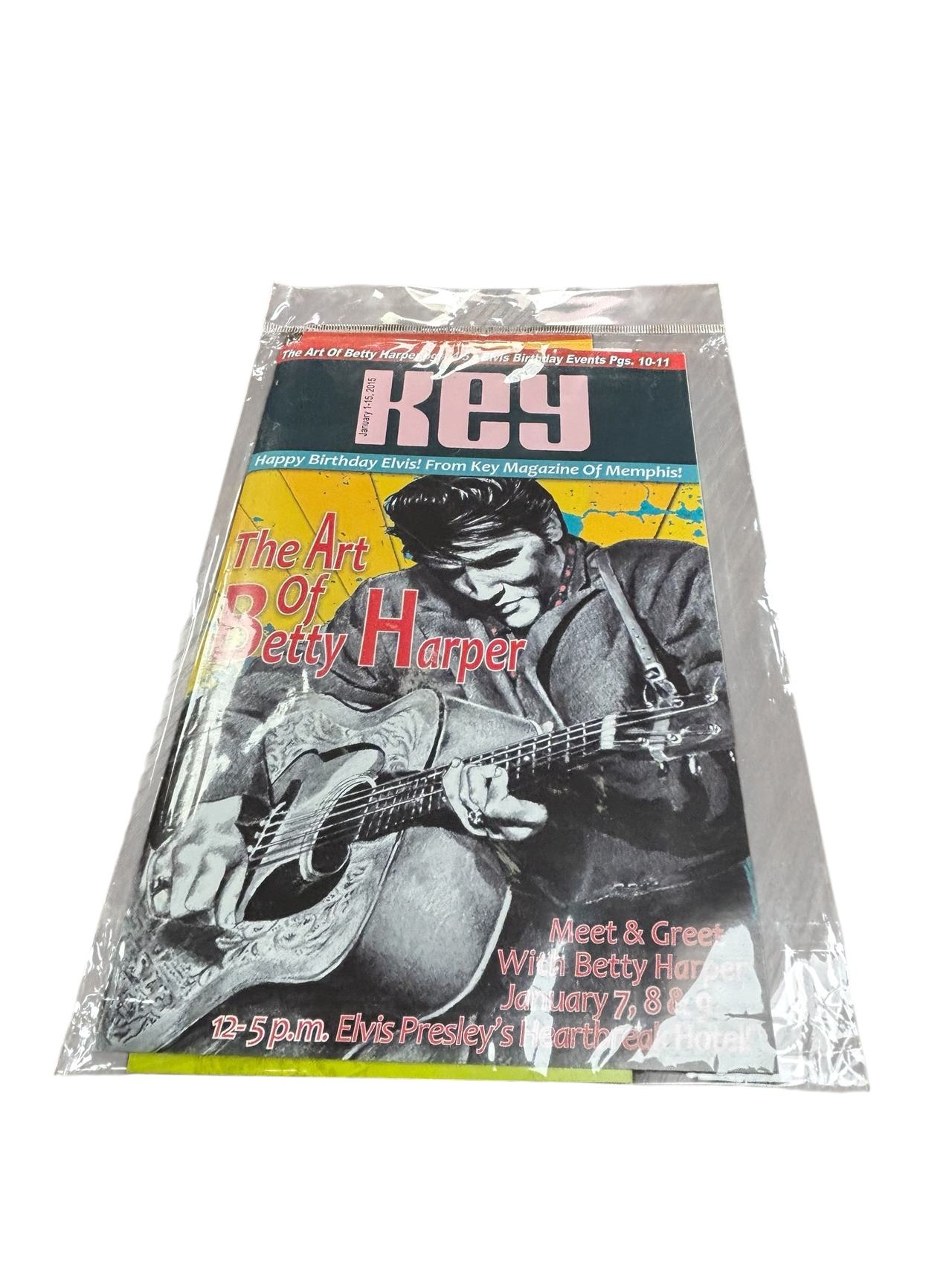 Key Magazine Memphis January 2015 Betty Harper Elvis Cover