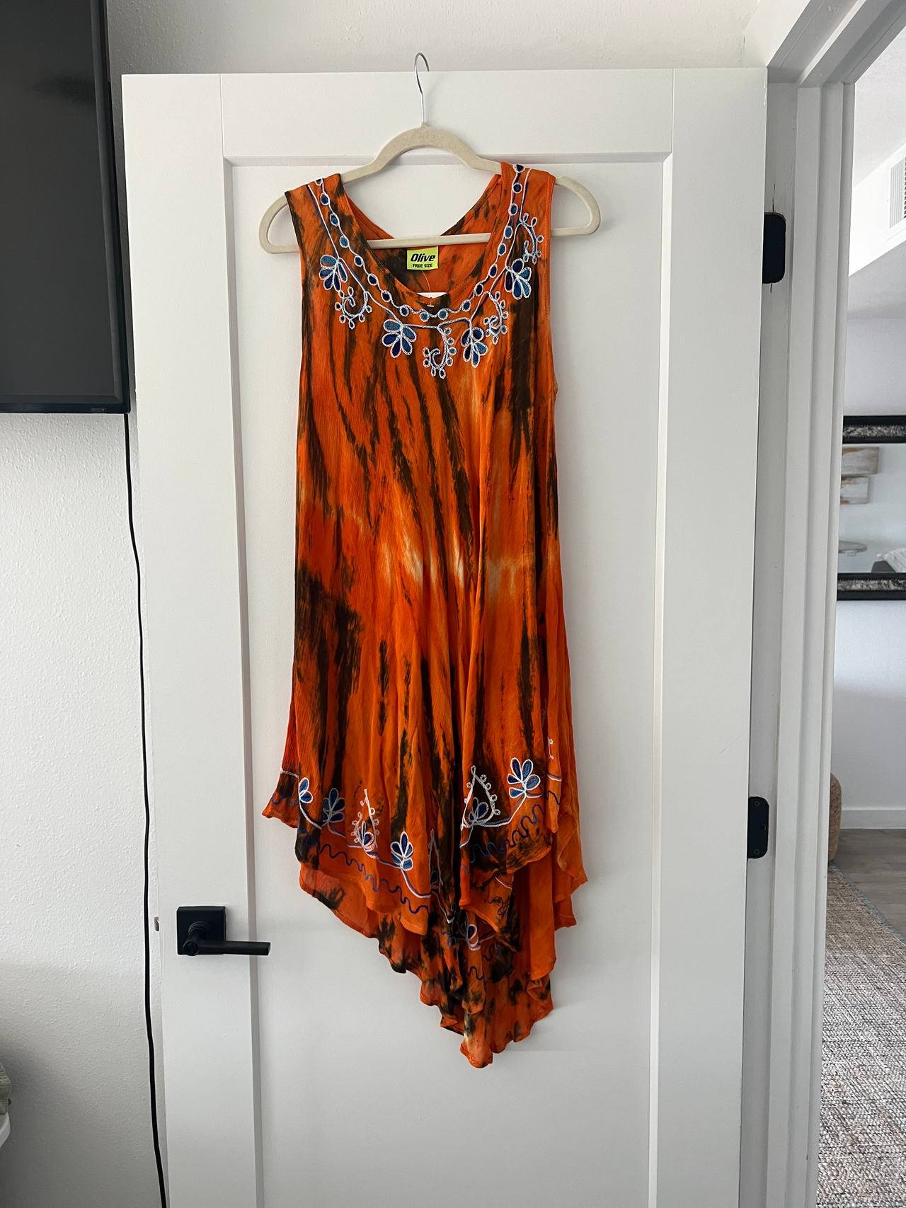 Tie-Dye Sleeveless Dress