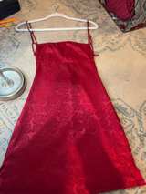 Princess Polly Diva Mini Dress Deep Red - Image 1