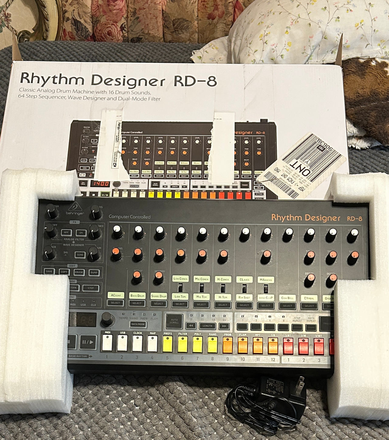 Behringer RD-8 Rhythm Designer Analog Drum Machine