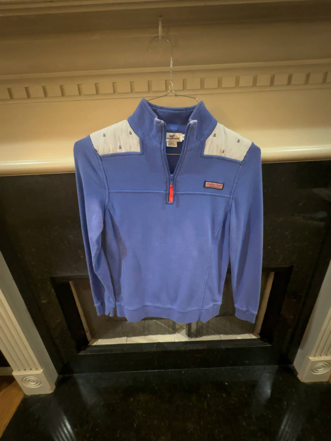 Vineyard Vines Shep Shirt Half Zip Pullover Blue Size XXS