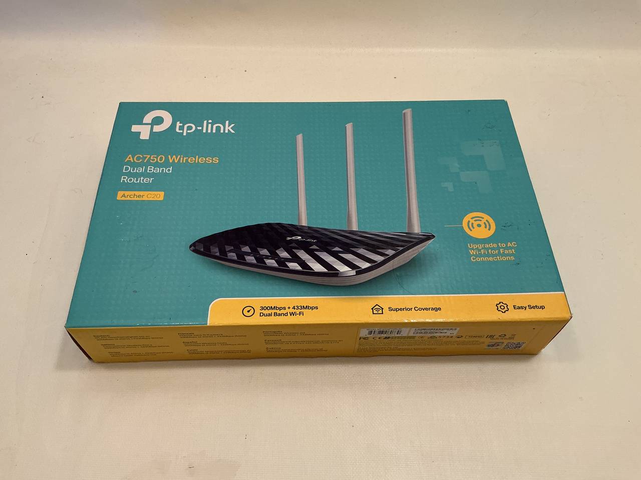 TP-Link Archer C20 AC750 Wireless Dual Band Router