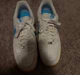 Nike Air Force 1 Low '07 Summit White University Blue Gum Size 13 - Image 2