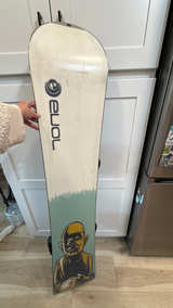 Evol Jacob Soderqvist Snowboard Black 157 cm with Technine Bindings - Image 5
