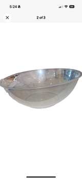 Clear Plastic Serving Bowl - Image 2