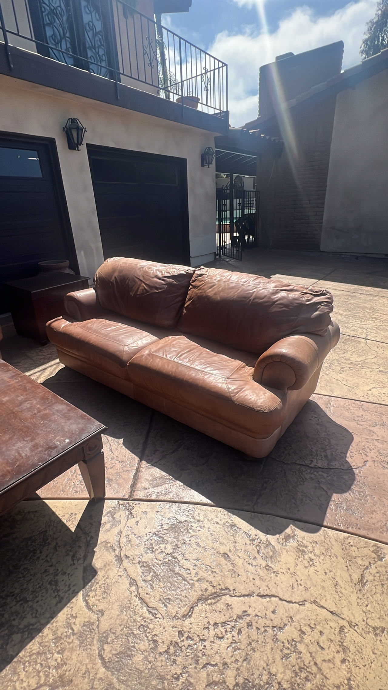 Leather Sofa