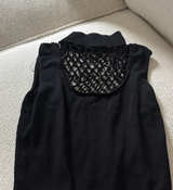 STAUD Sleeveless Mock Neck Knit Top with Crochet Detailing - Image 3