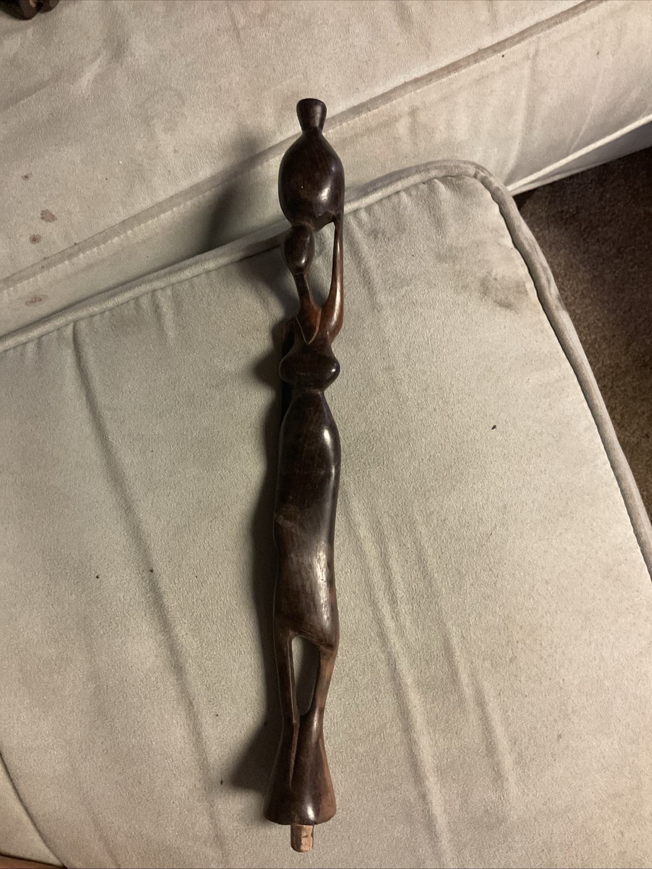 African Wooden Carved Figurine