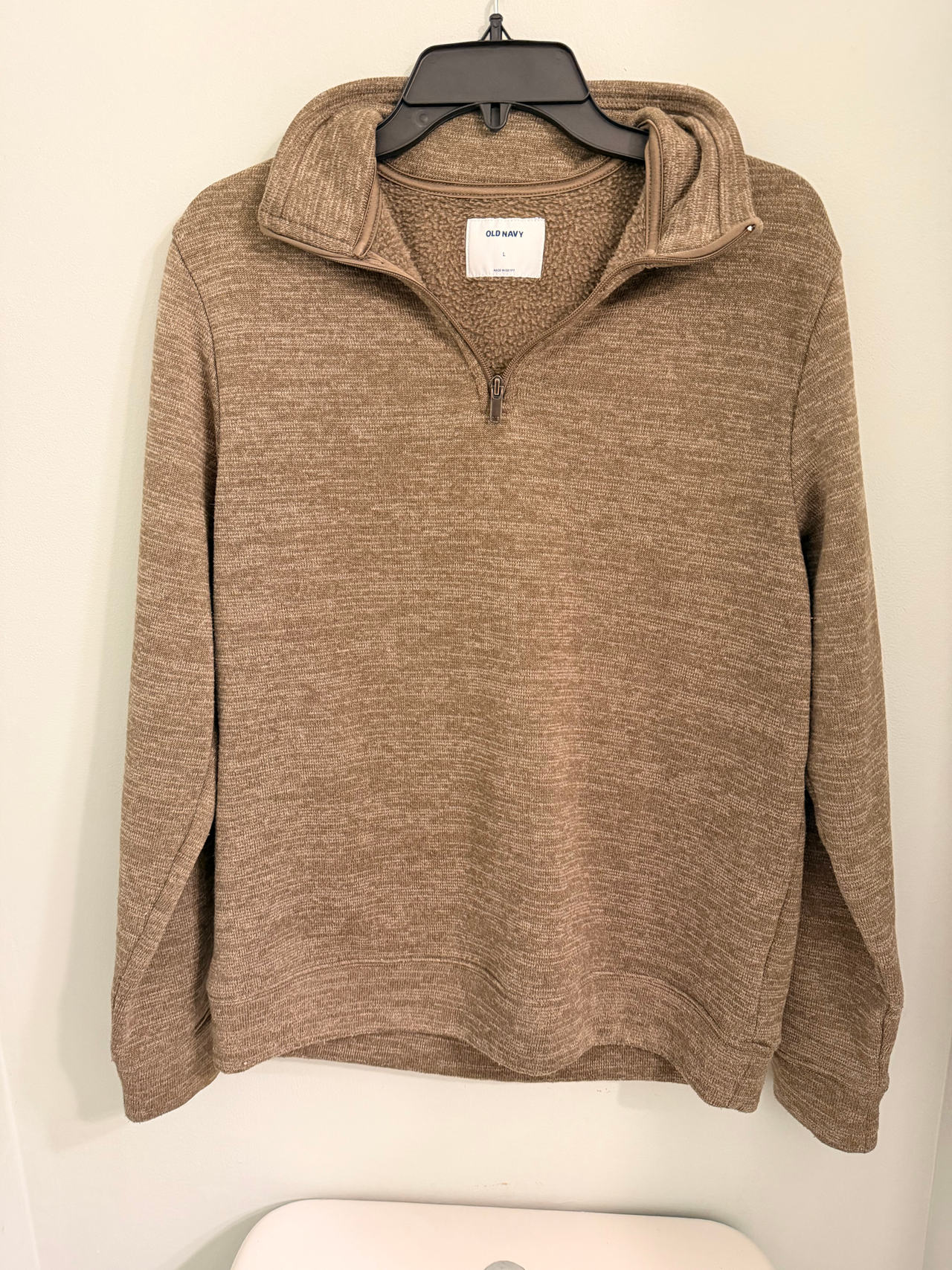 Old Navy Men's Quarter-Zip Fleece Pullover