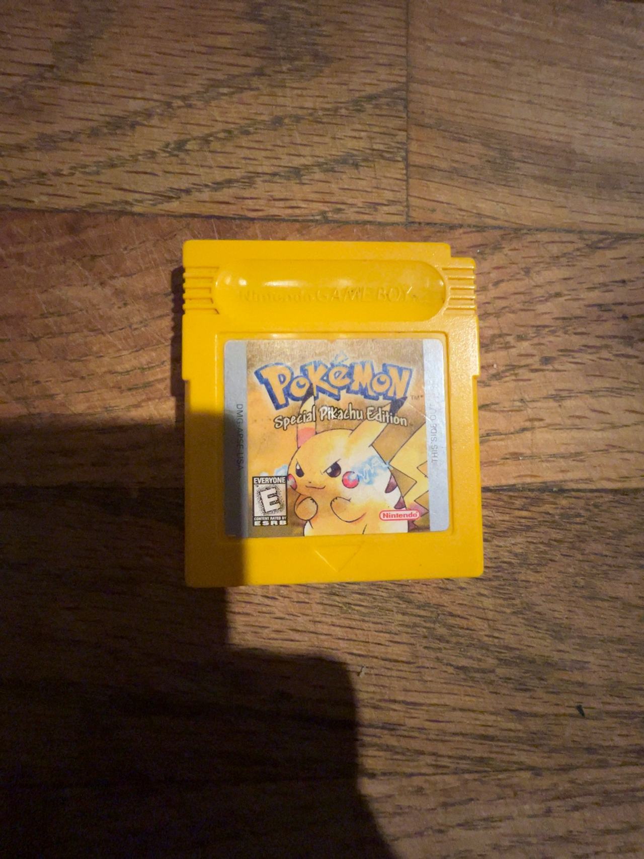 Nintendo Pokemon Yellow Special Pikachu Edition Cartridge