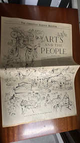 International Print Society Signed Washington 28" Print - Image 6