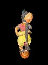 Vintage Indian Cloth Dancer Doll - Image 5