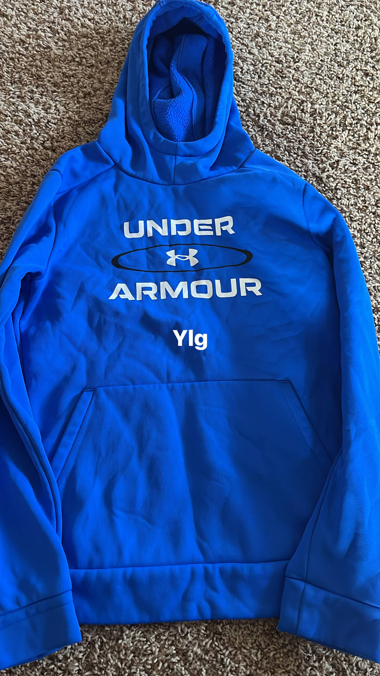 Under Armour Youth Armour Fleece Hoodie youth large. Great condition no flaws