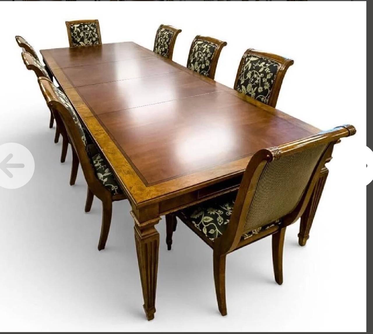 Furniture Ethan Allen Dining Room Table & Chairs