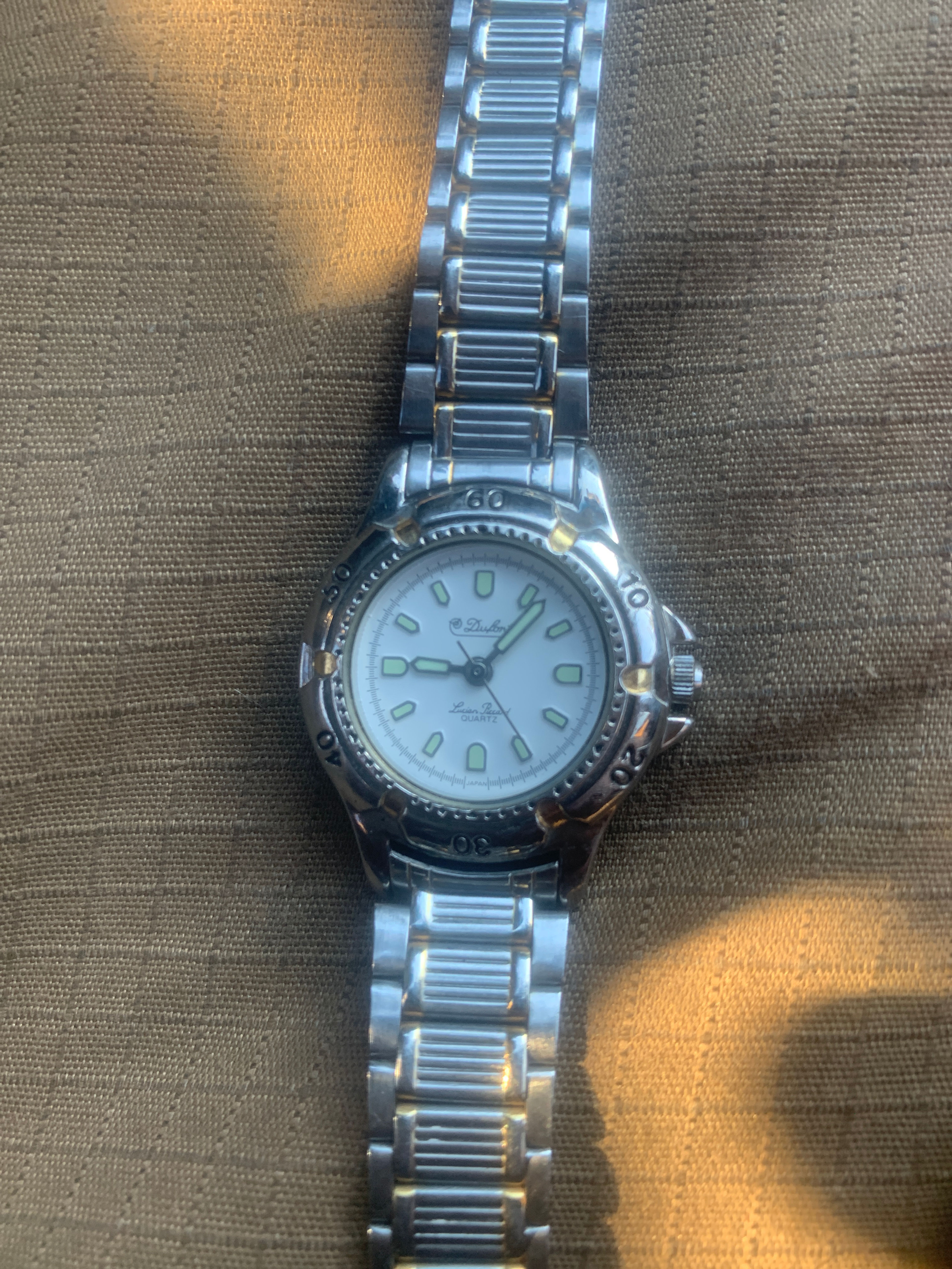 Lucian Piccard Quartz Two-Tone Watch