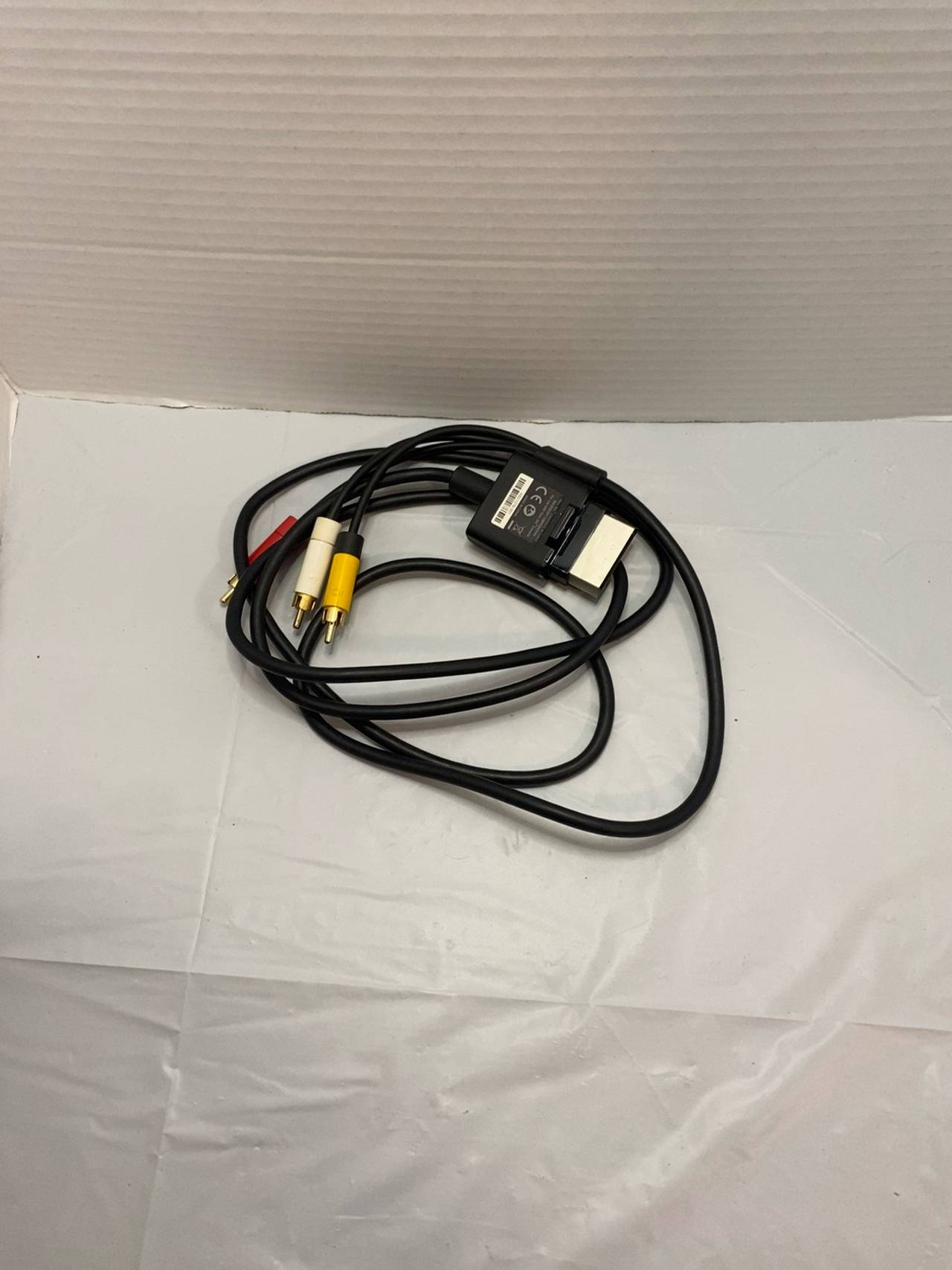 Microsoft Xbox 360 AV Composite Cable Black