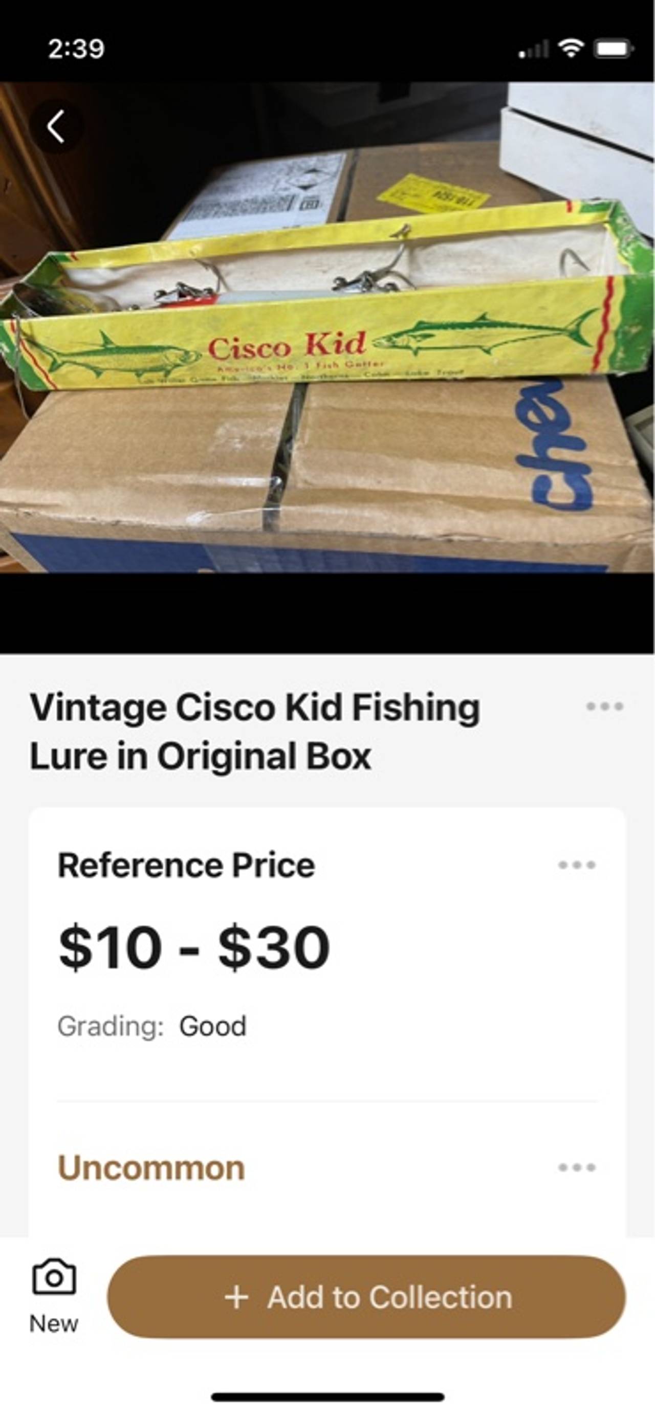 Husky Cisco Kid Vintage Fishing Lure