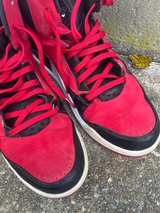 Air Jordan Flight SC-3 Men's Black Red Basketball Shoes Size 13 - Image 6