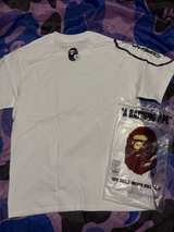 A Bathing Ape Big Ape Head Tee White - Image 3