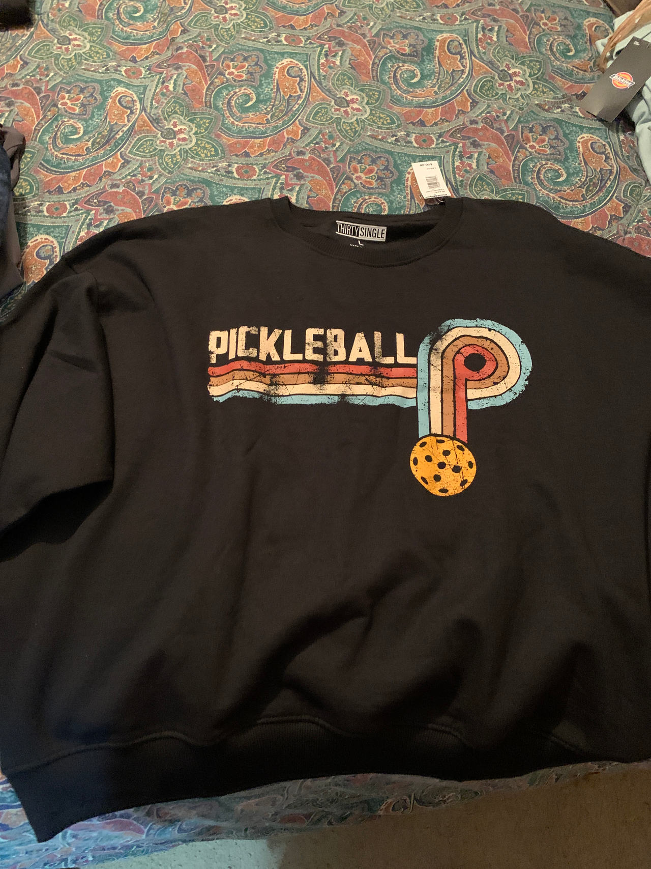 Thirsy Single Pickleball Sweatshirt