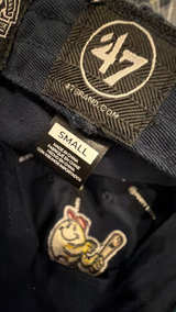 Minor League WOO SOX Adjustable Navy Cap 47 BRAND SMALL  - Image 4