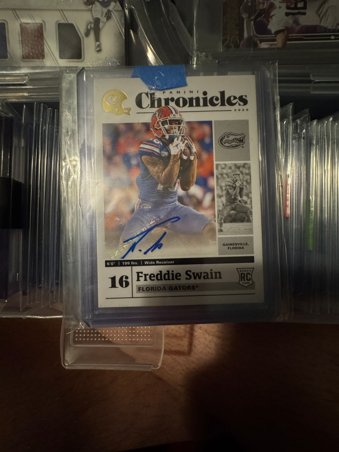 Panini Chronicles 2020 Freddie Swain Rookie Card