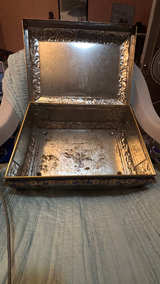 Antique Decorative Tin Box - Image 4