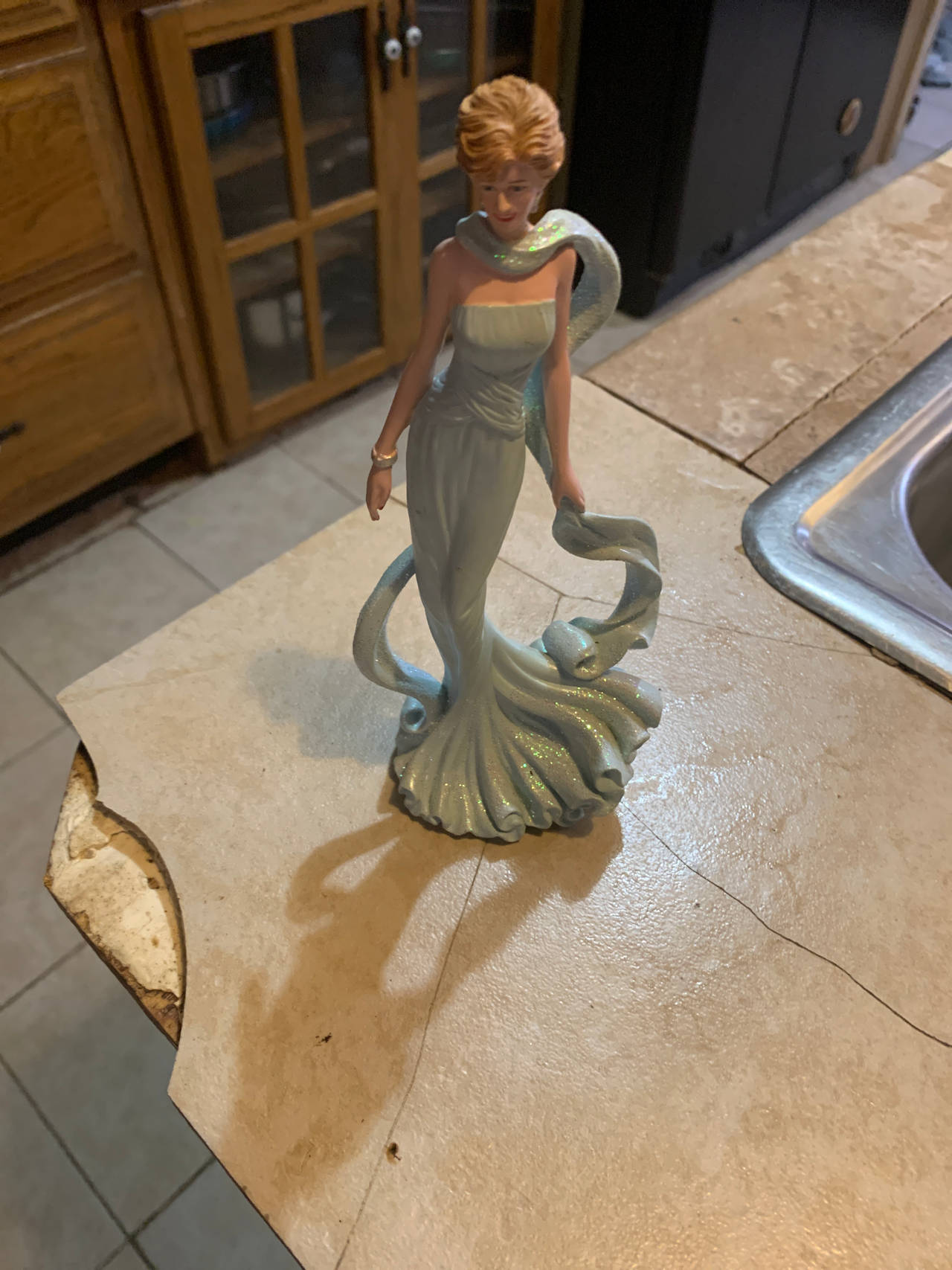 Porcelain Lady Figurine