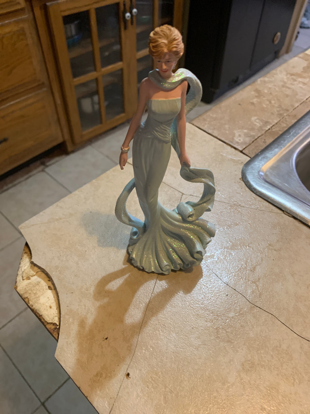 Porcelain Lady Figurine