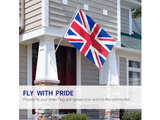 Anley 2-Pack Fly Breeze 3x5 Foot United Kingdom UK Flag - Vivid Color FadeProof - Image 6