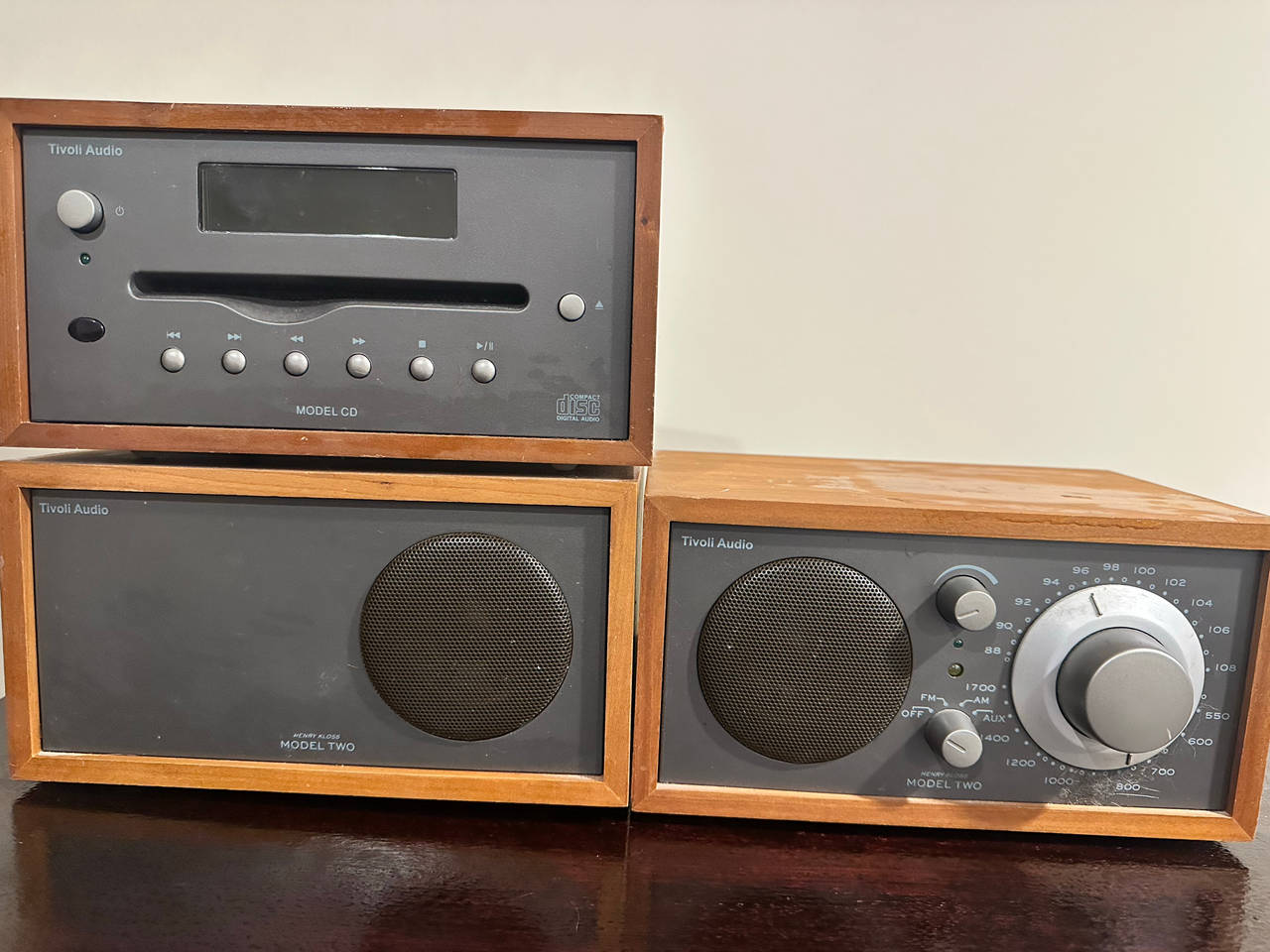 Tivoli Audio Model CD and Model Two Stereo System