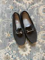 Hugo Boss Men's Black Suede Penny Loafer - Image 1