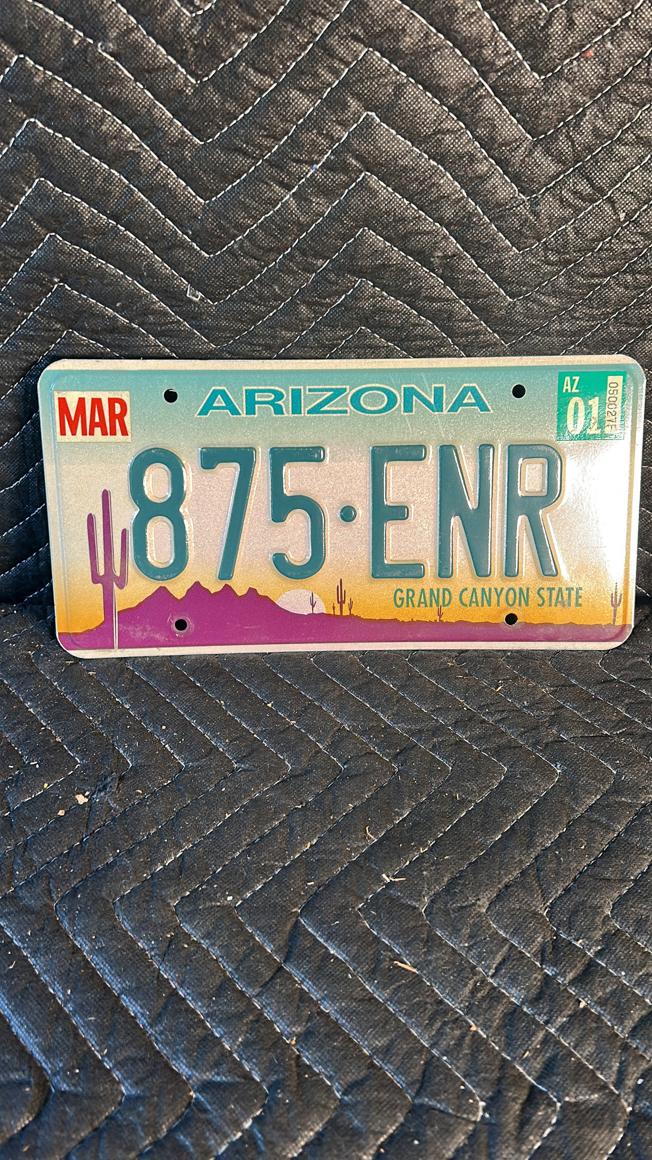 Arizona License Plate (1996-2008 Issue)