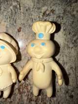 Pillsbury Doughboy & Doughgirl Lot of 2 Vintage Rubber Figure 7" - Image 4