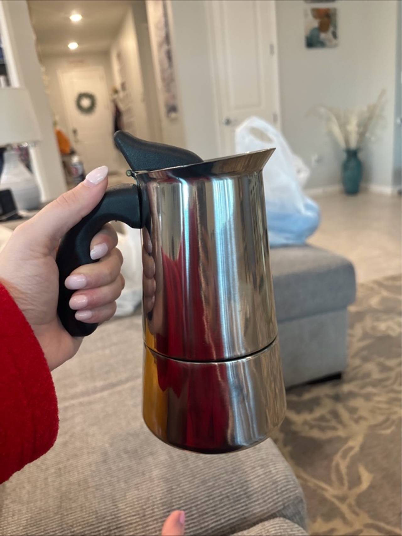 Primula Stainless Steel Stovetop Espresso Maker Moka Pot