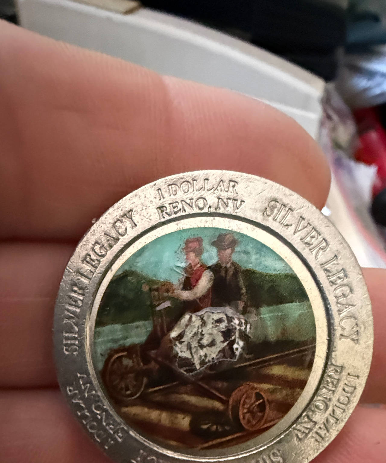Silver Legacy Reno $1 Casino Token