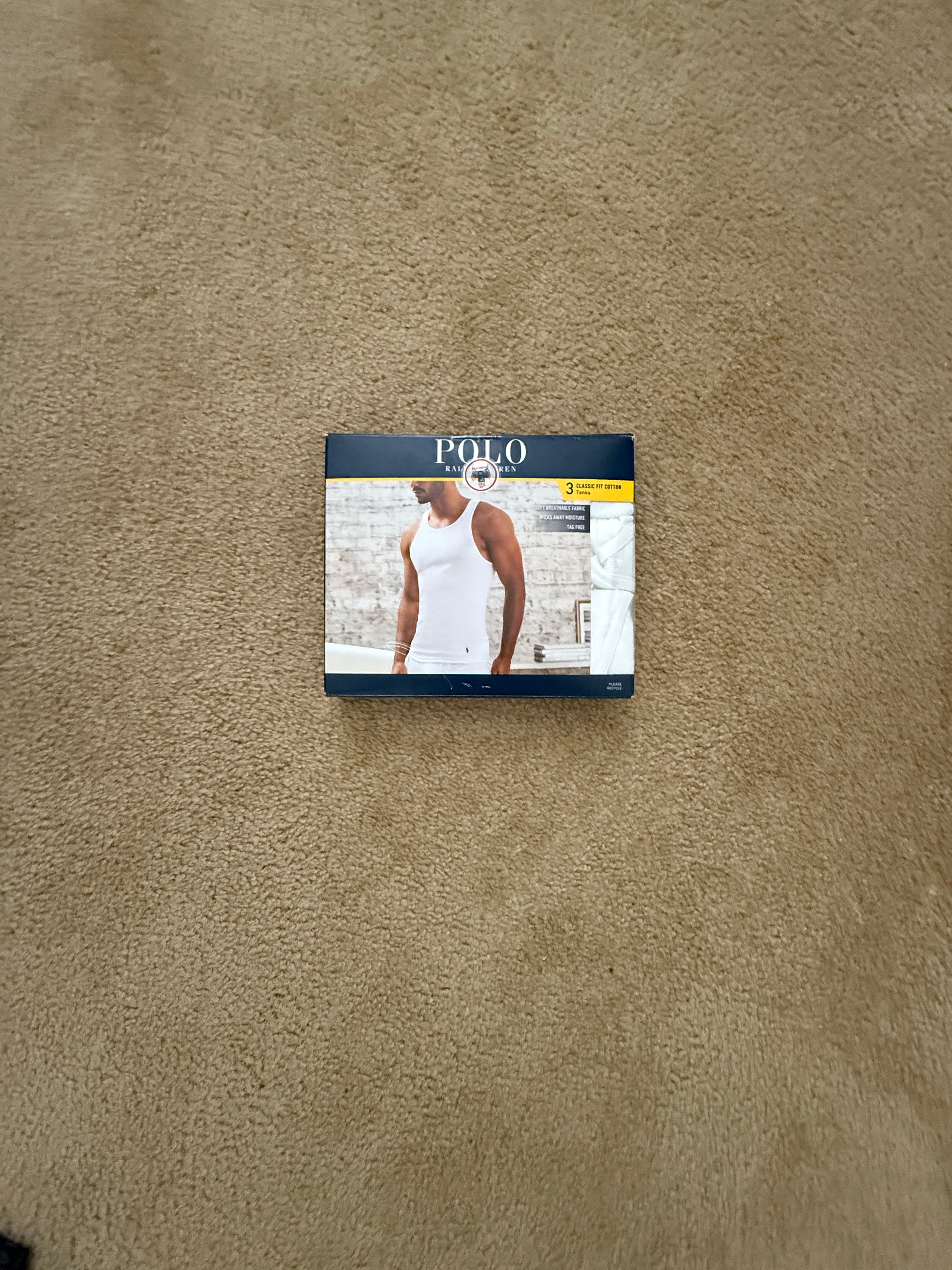 Polo Ralph Lauren Men's Classic Fit Tank Top 3-Pack