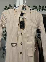 Ribbed Button-Down Sweater Dress - Image 2
