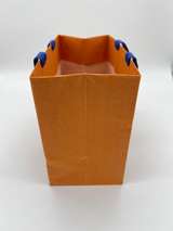 Louis Vuitton Orange Paper Shopping Bag - Image 4