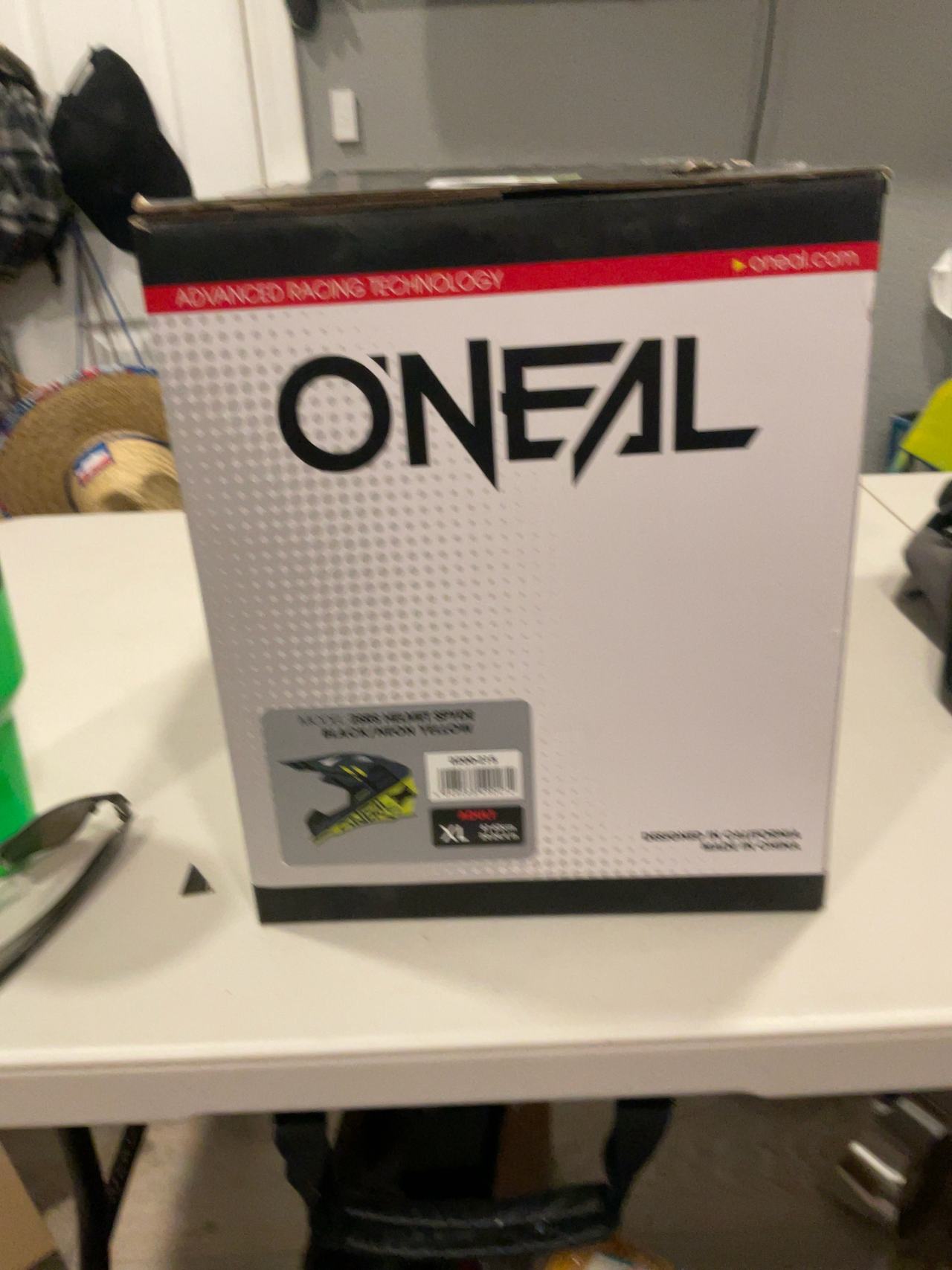 O'Neal 3 Series Racewear Helmet Black/Neon