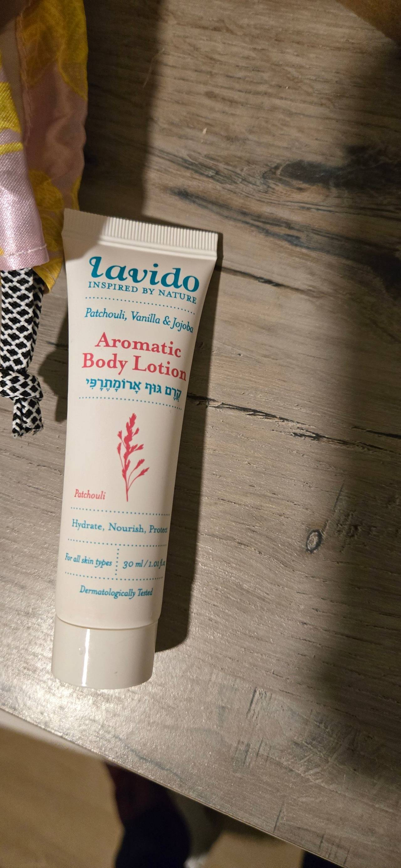 Lavido Aromatic Body Lotion Patchouli, Vanilla & Jojoba