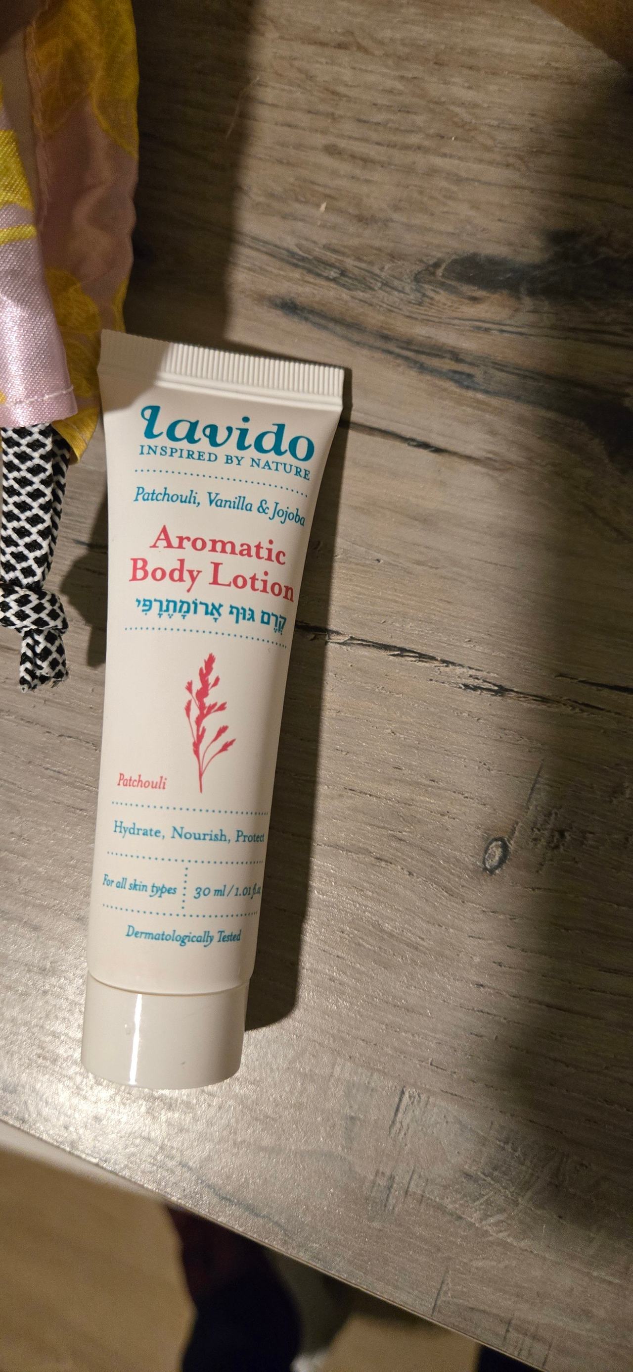 Lavido Aromatic Body Lotion Patchouli, Vanilla & Jojoba