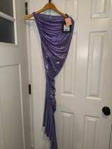 Norma Kamali Cayla Side Drape Gown Lilac XS - Image 1